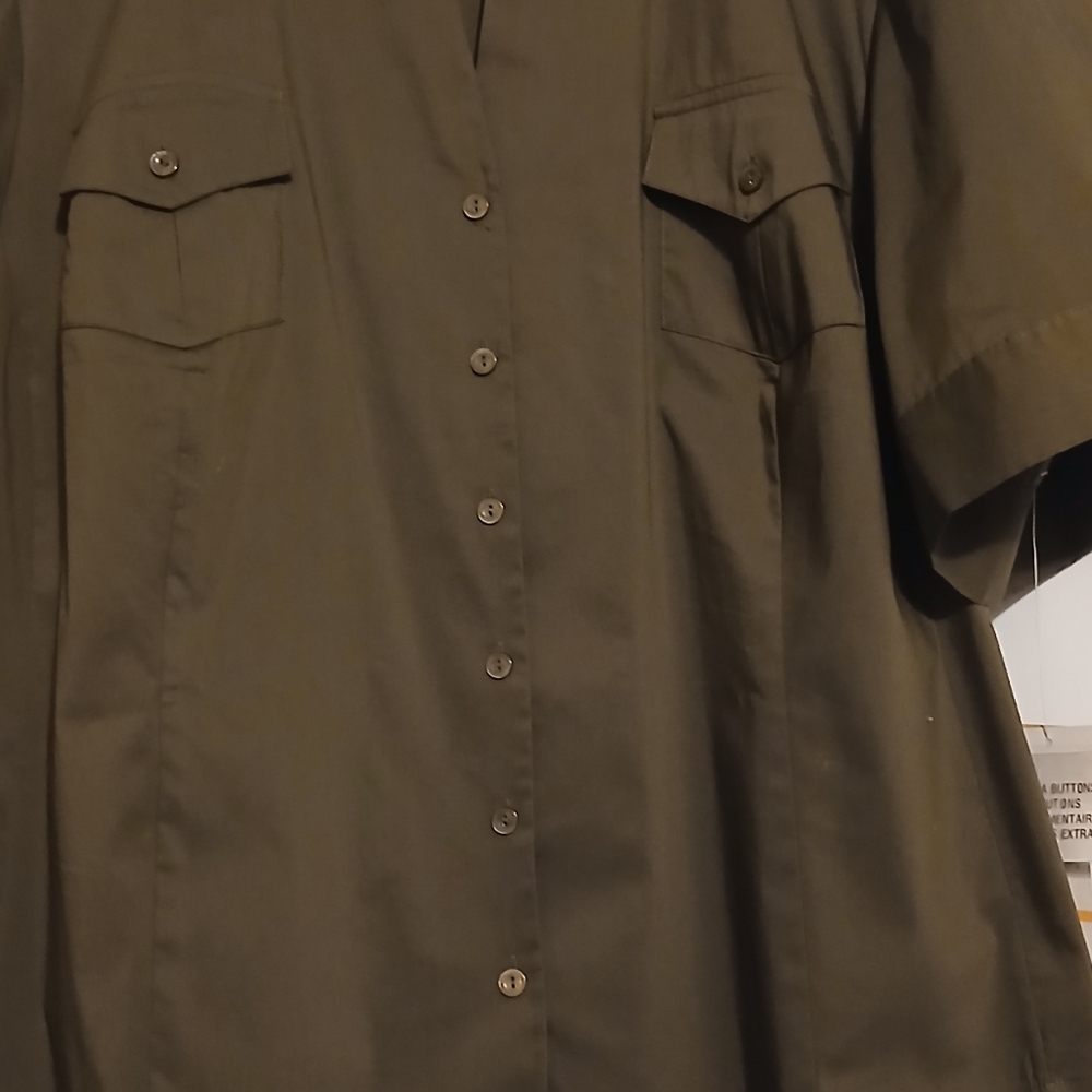 Womens Jones NY  Top24W - Olive Green
